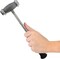 The Beadsmith Double-Faced Texture Hammer - Metal Elements Wooden Handle Steel Head - Texturing Tool Used to Add Patterns & Dimension to Metalwork